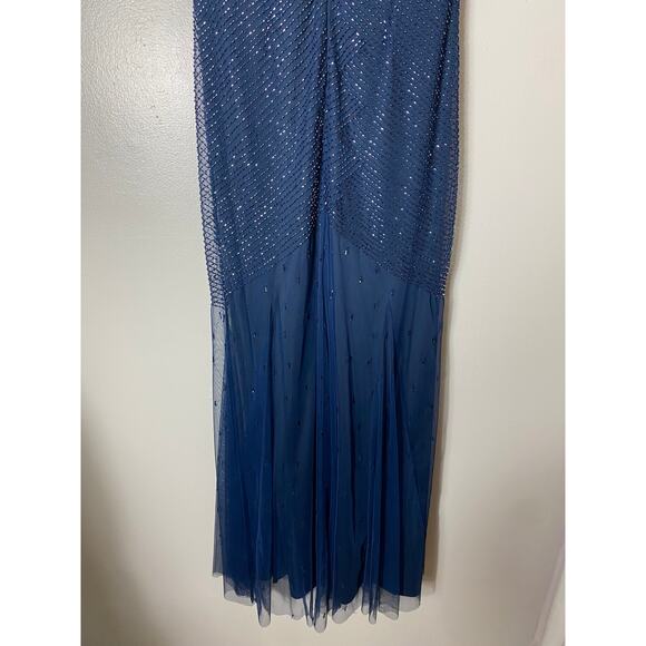 ADRIANNA PAPELL DRESS GOWN 6 MOTHER OF THE BRIDE FORMAL EVENING BRIDESMAID - Picture 12 of 15